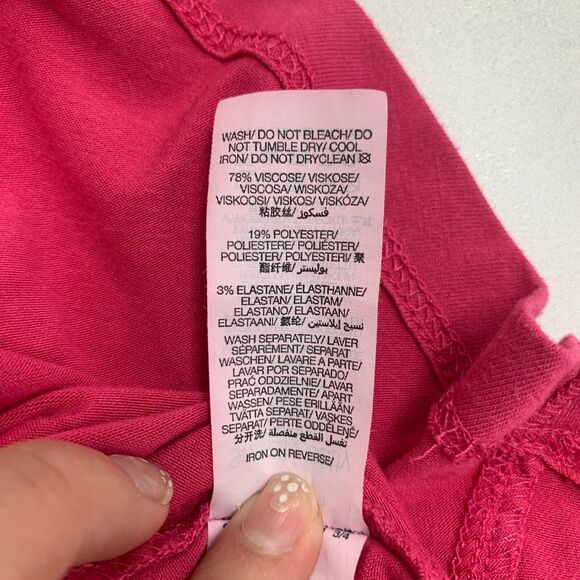 Sweaty Betty Tank Dress Women XS Pink Take It Easy Drop Waist Stretch Tie V Neck - Picture 11 of 16